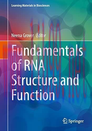 [AME]Fundamentals of RNA Structure and Function (Learning Materials in Biosciences) (Original P...