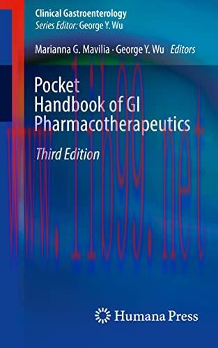 [AME]Pocket Handbook of GI Pharmacotherapeutics (Clinical Gastroenterology), 3rd Edition (Origi...