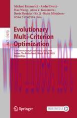[PDF]Evolutionary Multi-Criterion Optimization: 12th International Conference, EMO 2023, Leiden...