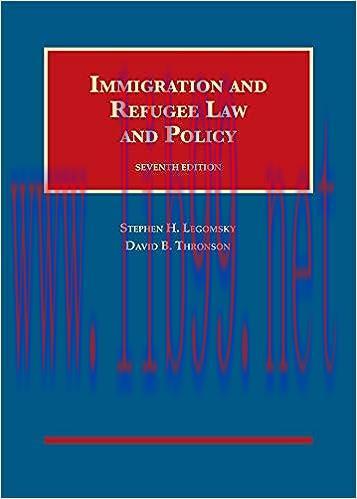 [PDF]Immigration and Refugee Law and Policy 7th Edition