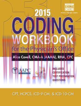 [AME]2015 Coding Workbook for the Physician's Office