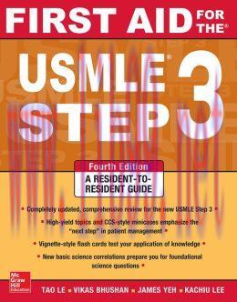 [AME]First Aid for the USMLE Step 3, Fourth Edition (EPUB)