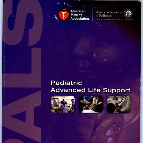 Pediatric Advanced Life Support Provider Manual