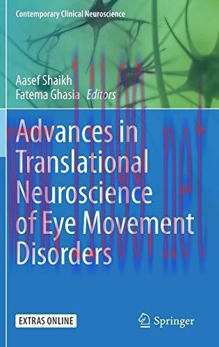 [AME]Advances in Translational Neuroscience of Eye Movement Disorders (Contemporary Clinical Ne...