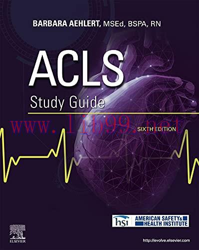 [PDF]ACLS Study Guide 6th Edition - E-Book