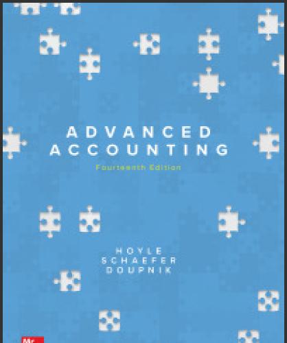 (SM+IM)Advanced Accounting 14th Edition by Joe Ben Hoyle.zip