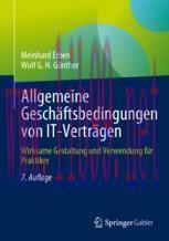 [PDF]Allgemeine Gesch&auml;ftsbedingungen von IT-Vertr&auml;gen: Wirksame Gestaltung und Verwendung f&uuml;r P...