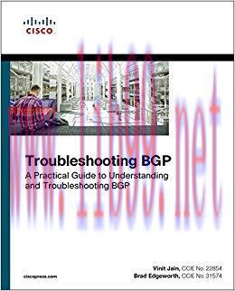 Troubleshooting BGP: A Practical Guide to Understanding and Troubleshooting BGP (Networking Tec...