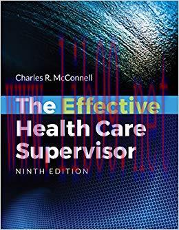 (PDF)The Effective Health Care Supervisor 9th Edition