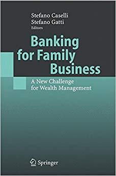 (PDF)Banking for Family Business A New Challenge for Wealth Management 2005 Edition