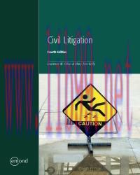 [PDF]Civil Litigation 4th Edition [Laurence M. Olivo]