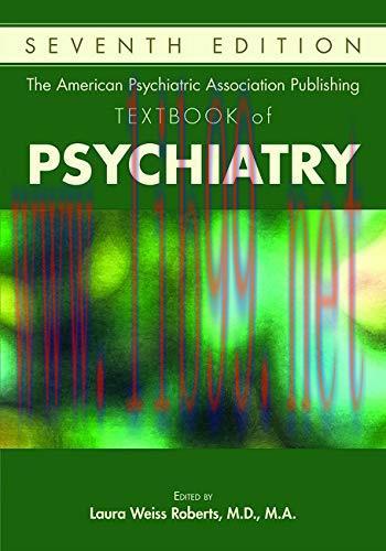 [AME]The American Psychiatric Association Publishing Textbook of Psychiatry, 7th edition (ePub ...