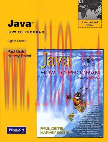 [FOX-Ebook]Java: How to Program, 8th International Edition