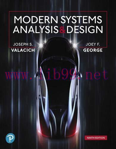 [FOX-Ebook]Modern Systems Analysis and Design, 9th Edition, Global Edition