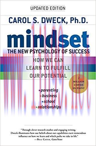 Mindset: The New Psychology of Success Reprint, Updated Edition,