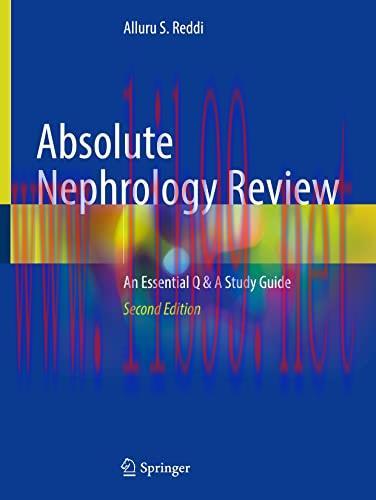 [AME]Absolute Nephrology Review: An Essential Q & A Study Guide, 2nd Edition (Original PDF)