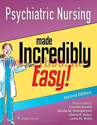 [AME]Psychiatric Nursing Made Incredibly Easy!, 2nd Edition (EPUB)