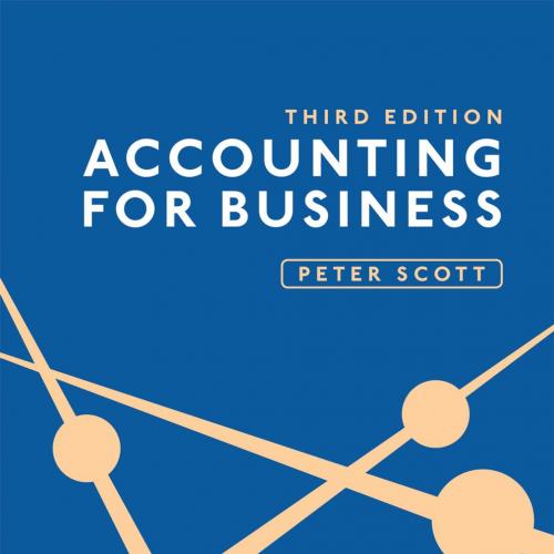 Accounting for Business 3rd By_ Peter Scott 120Yuan - Wei Zhi