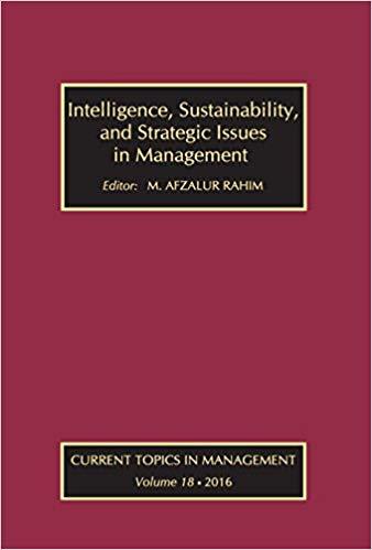 (PDF)Intelligence, Sustainability, and Strategic Issues in Management Current Topics in Managem...