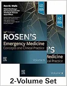 [AME]Rosen's Emergency Medicine: Concepts and Clinical Practice, 2-Volume Set, 10th edition (EP...