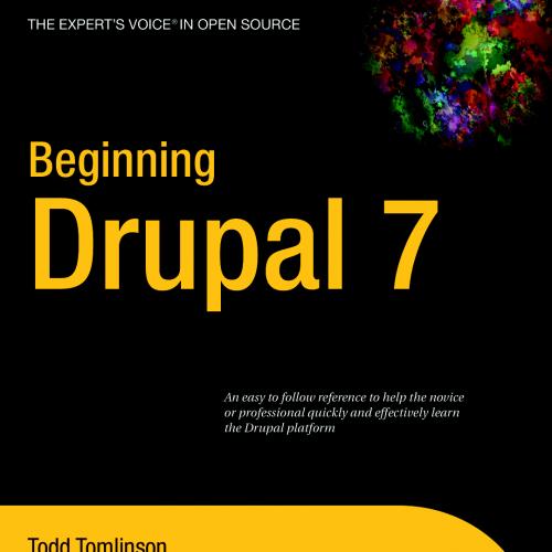 Beginning Drupal 7