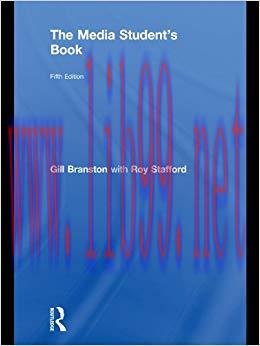 The Media Student&rsquo;s Book 5th Edition,