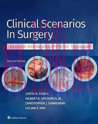 [PDF]Clinical Scenarios in Surgery Second Edition [Justin B. Dimick]