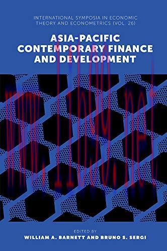 [PDF]Asia-Pacific Contemporary Finance and Development