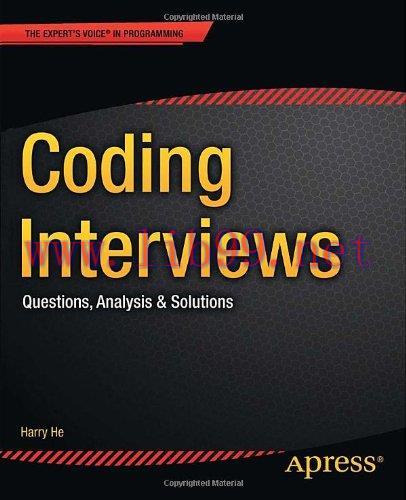 [FOX-Ebook]Coding Interviews: Questions, Analysis & Solutions