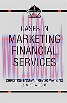 (PDF)Cases in Marketing Financial Services (Marketing Series: Student)