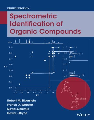 Spectrometric Identification of Organic Compounds 8th Edition