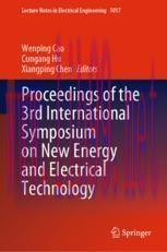 [PDF]Proceedings of the 3rd International Symposium on New Energy and Electrical Technology