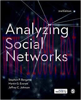 (PDF)Analyzing Social Networks Second Edition