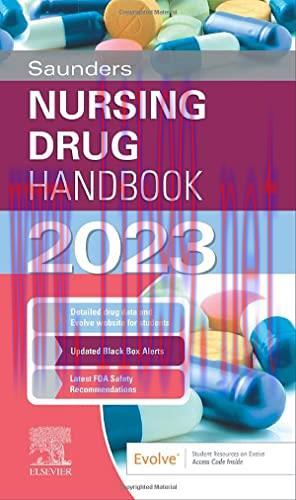 [AME]Saunders Nursing Drug Handbook 2023 (Original PDF)