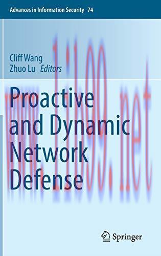 [FOX-Ebook]Proactive and Dynamic Network Defense