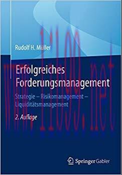 (PDF)Erfolgreiches Forderungsmanagement: Strategie &ndash; Risikomanagement &ndash; Liquidit&auml;tsmanagement (...