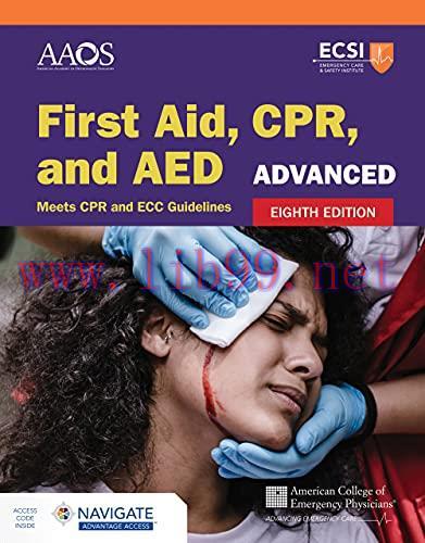 [AME]Advanced First Aid, CPR, and AED, 8th Edition (Original PDF)