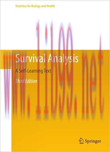 (PDF)Survival Analysis: A Self-Learning Text, Third Edition (Statistics for Biology and Health)...