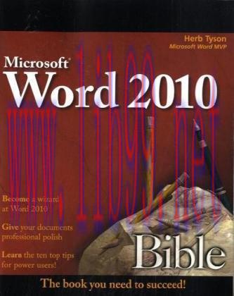 [FOX-Ebook]Word 2010 Bible