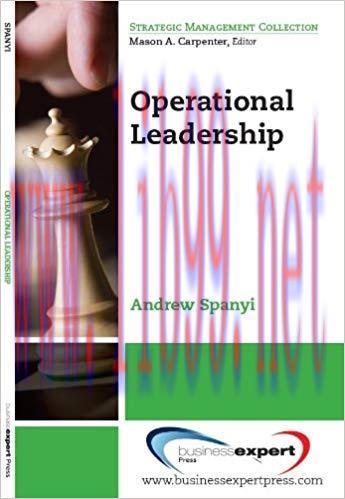 (PDF)Operational Leadership