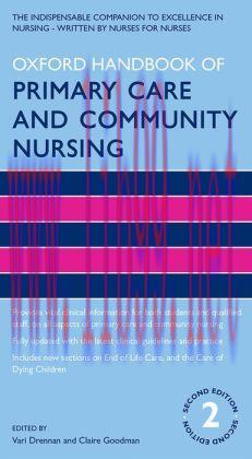 [AME]Oxford Handbook of Primary Care and Community Nursing, 2nd Edition (Original PDF)
