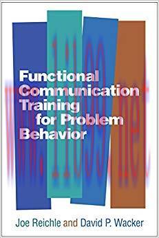 (PDF)Functional Communication Training for Problem Behavior 1st Edition