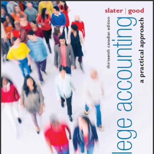 (Test Bank)College Accounting A Practical Approach,13th Canadian Edition.zip