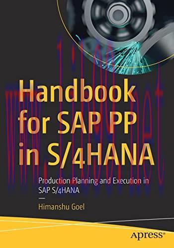 [FOX-Ebook]Handbook for SAP PP in S/4HANA: Production Planning and Execution in SAP S/4HANA