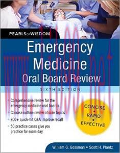 [AME]Emergency Medicine Oral Board Review: Pearls of Wisdom, Sixth Edition (EPUB)