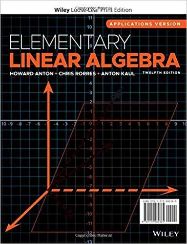 (PDF)Elementary Linear Algebra Applications Version 12th Edition
