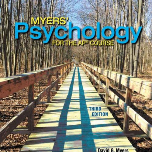 Myers' Psychology for the AP(r) Course 3rd Edition