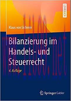 (PDF)Bilanzierung im Handels- und Steuerrecht (German Edition) 4th Edition