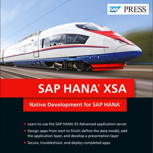 SAP HANA XSA_ Native Development for SAP HANA