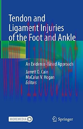 [AME]Tendon and Ligament Injuries of the Foot and Ankle: An Evidence-Based Approach (Original P...